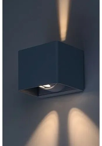 Rabalux 77170 zewnętrzna lampa ścienna LEDHallstatt, 10 W, szara