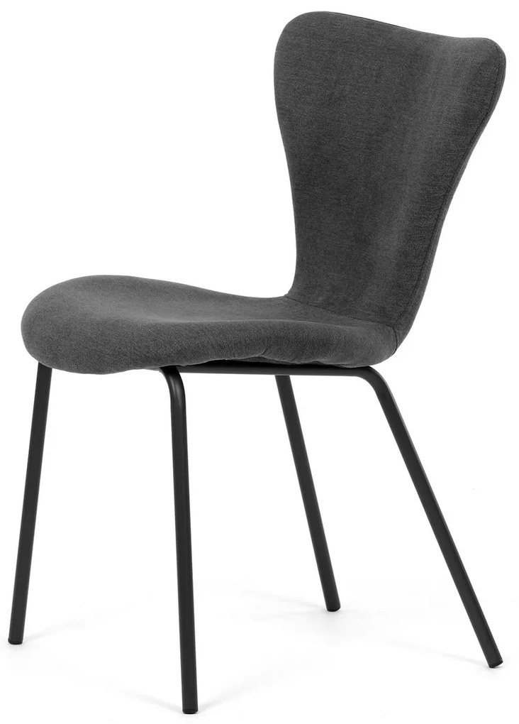 Zestaw krzeseł do jadalni CT-S8010 GREY2, 2 szt.