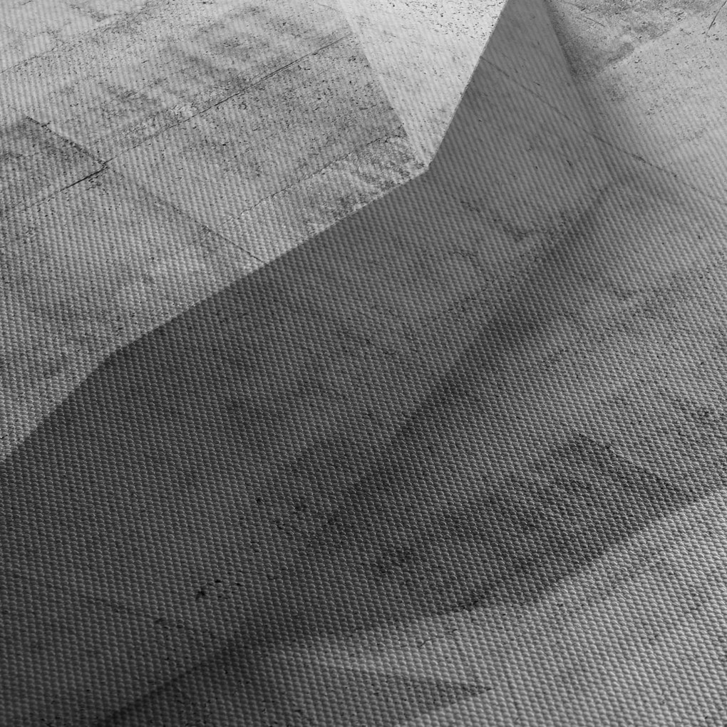 Obraz - ściana 3D (z zegarem) (90x30 cm)