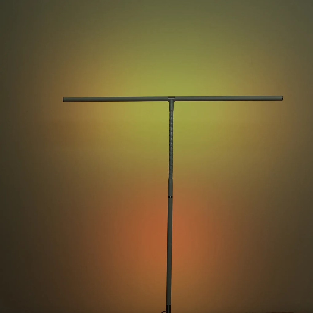 Lampa LED na biurko NOX z efektami RGBW, podstawa, pilot zdalnego sterowania