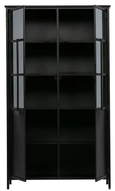 Czarna metalowa komoda BePureHome Exhibit