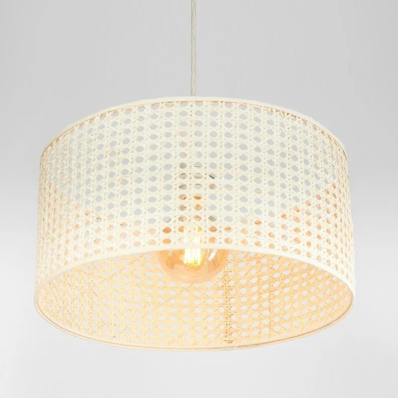 Rattanowa lampa wisząca Bali