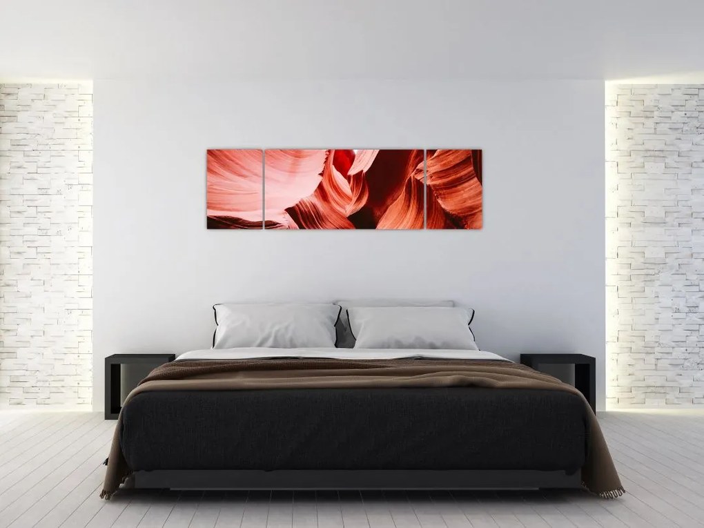Obraz czerwonych skał (170x50 cm)