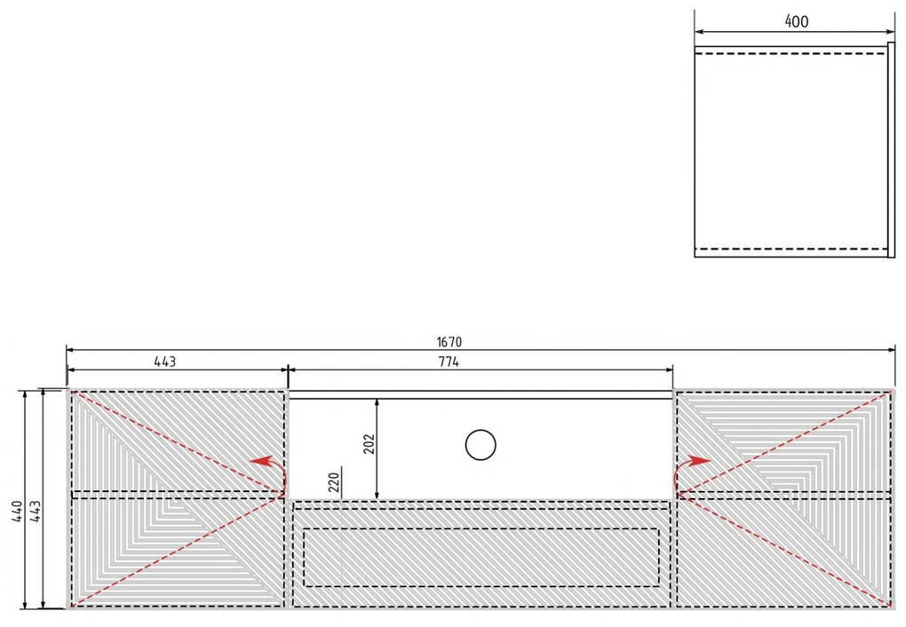 Szafka RTV z szufladą Asha 167 cm - biały mat