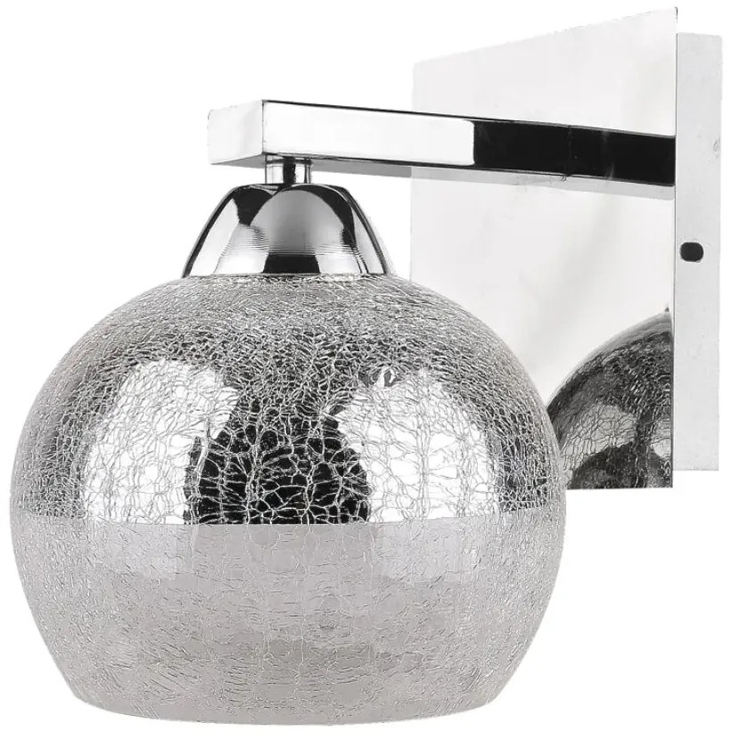 Szklany kinkiet glamour - K218-Narlo