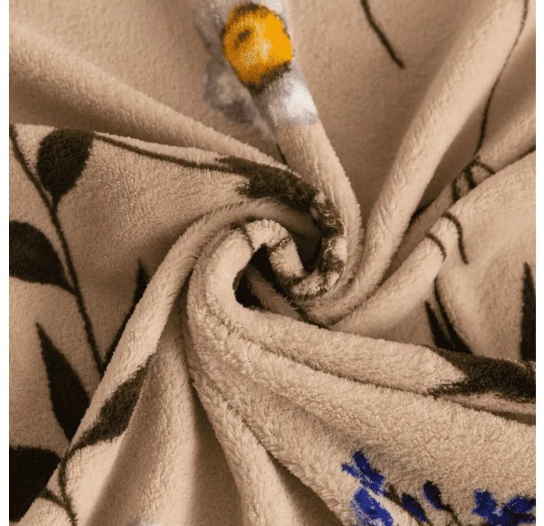 PrzytulneMieszkanie.pl PrzytulneMieszkanie.pl Pościel z mikropluszu HERBAR beżowa Rozmiar pościeli: 70 x 90 cm | 140 x 220 cm