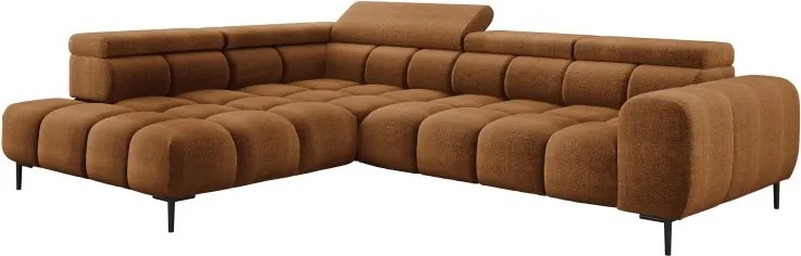 Narożnik PLAZA L Lewostronny w tkaninie EDEN 10 WERSAL