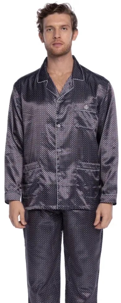 Piżama męska LUCIANO XXL Ciemnoniebieski