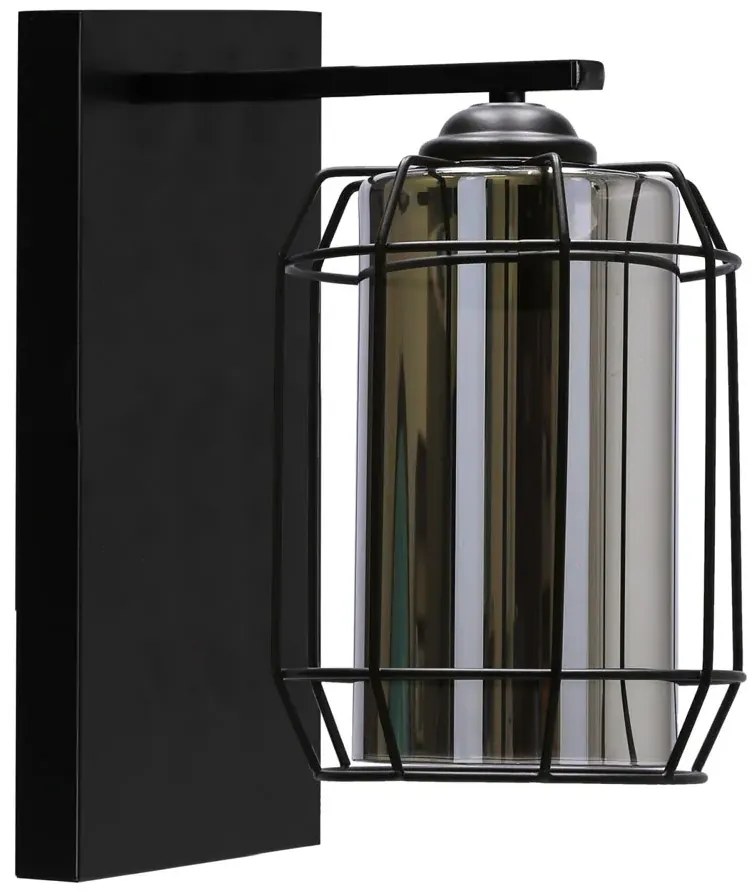 Czarny kinkiet industrialny - 4X Z047 K1-H91