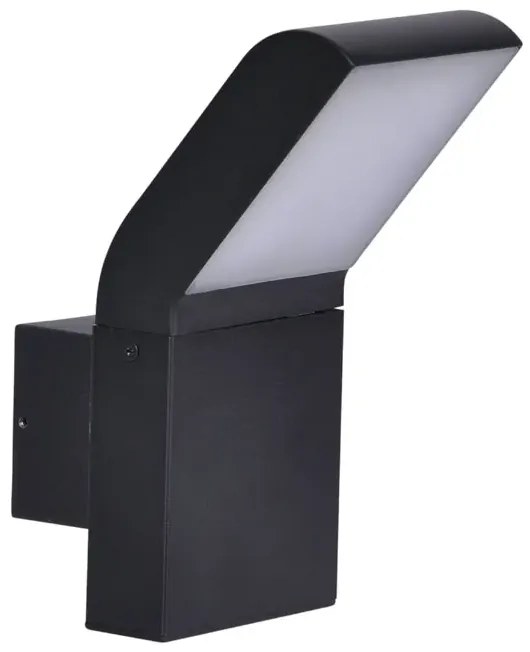 Nowoczesna lampa zewnętrzna ścienna LED - S347-Lucida