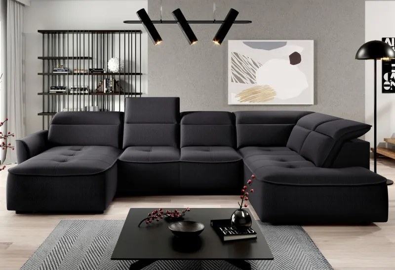 Narożnik MURILLO XL z elektryczną regulacją siedziska WERSAL