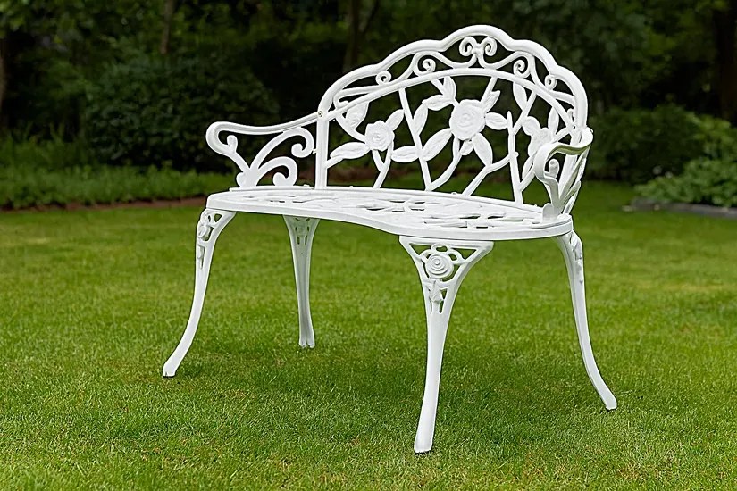 Metalowa ławka ogrodowa S1-B14