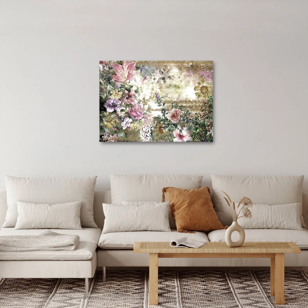 Obraz - Designerskie kwiaty (70x50 cm)