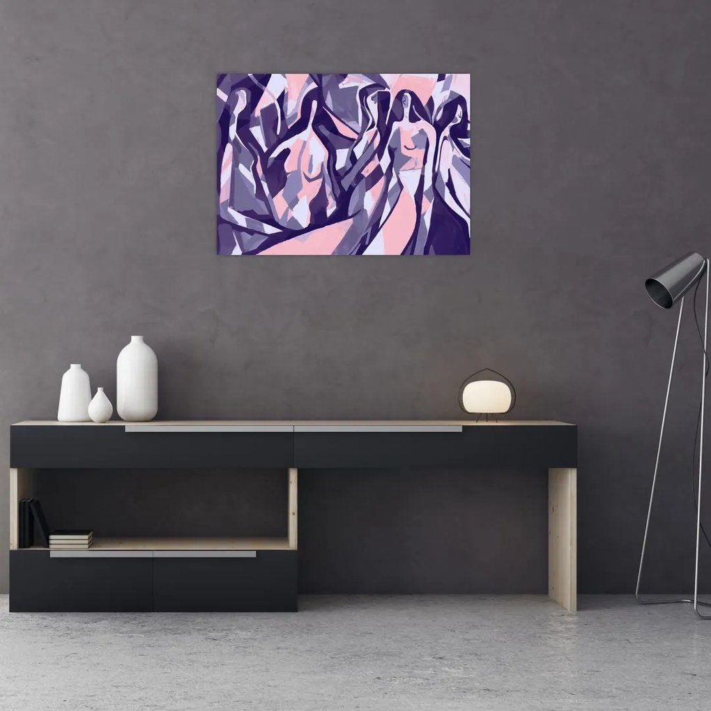 Obraz - Abstrakcyjne kobiety (70x50 cm)