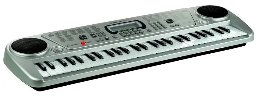 Keyboard mq5407 organy 54 klawisze lcd ładowarka