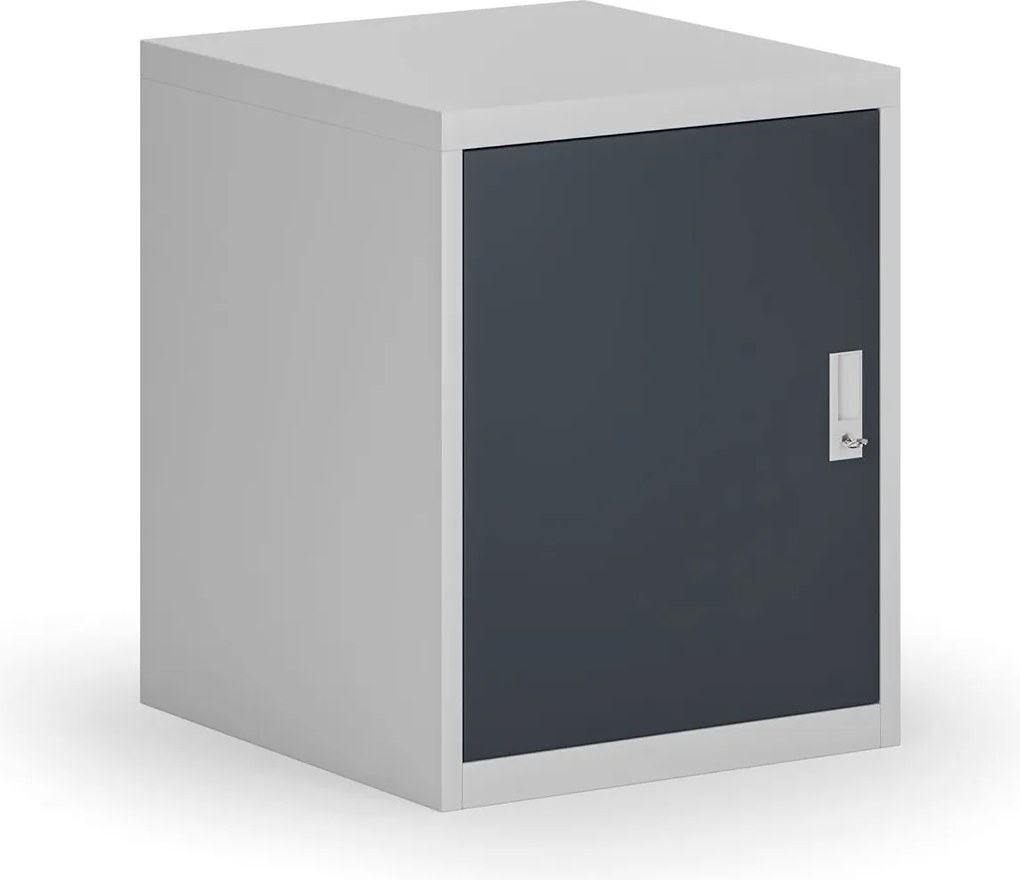 Wisząca szafka warsztatowa do stołu G8, 560 x 600 x 700 mm, grafitowy