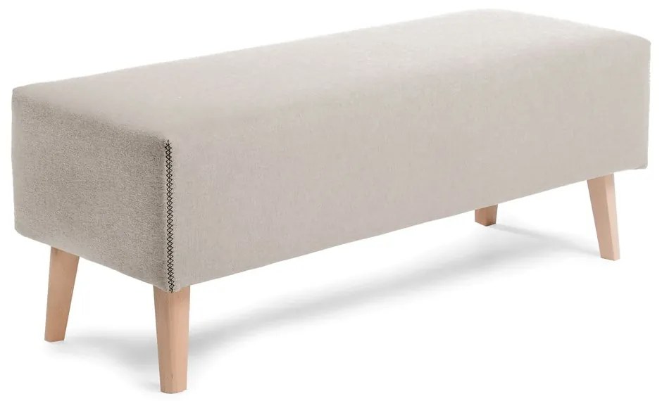 Beżowa ławka Kave Home Lydia