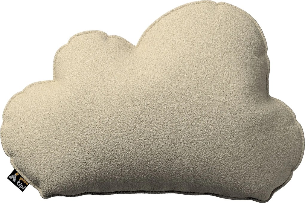 Poduszka Soft Cloud kolor beżowy tkanina strukturalna