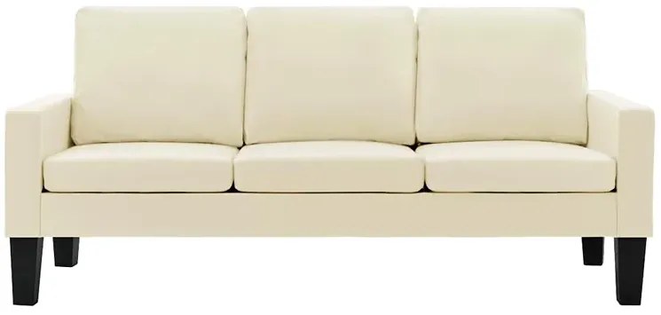 Kremowa sofa w stylu skandynawskim - Clorins 3X