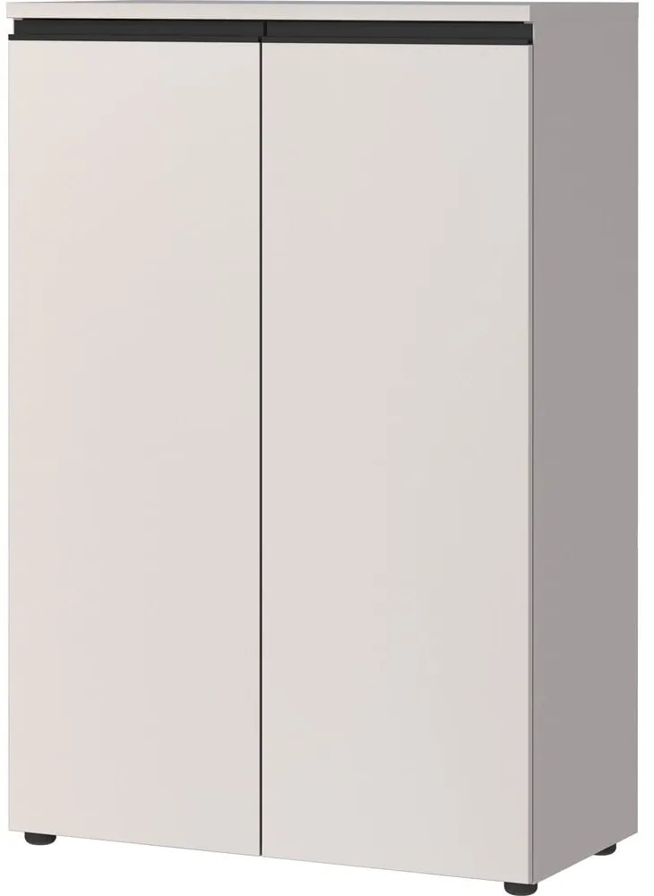 Kremowa szafka 81x120 cm Bedano – Germania