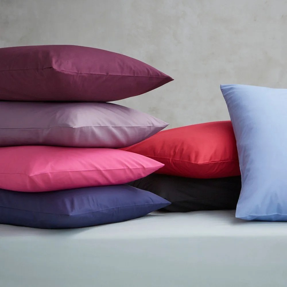 Jasnobrązowe prześcieradło z perkalu z gumką 90x190 cm Easy Iron Percale – Catherine Lansfield