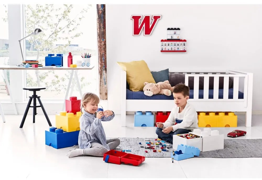 Biały pojemnik z 2 szufladami LEGO®