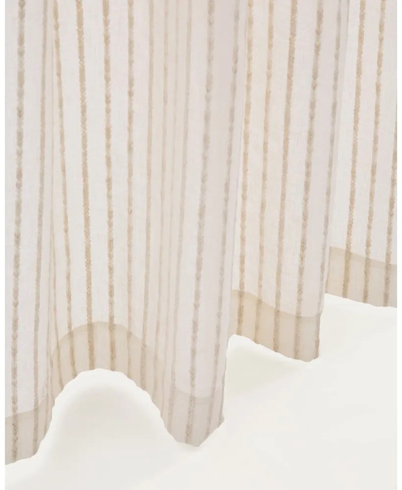 Beżowa zasłona 140x270 cm Arami – Kave Home