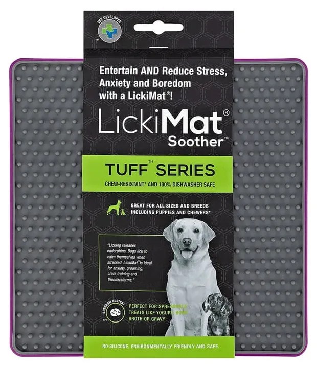 Mata do lizania Soother Tuff Purple – LickiMat