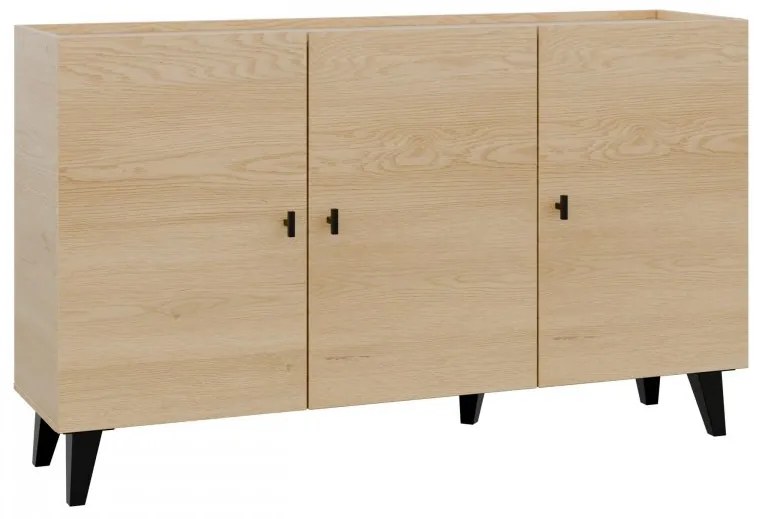 Komoda z drzwiami Cleurion 150 3D