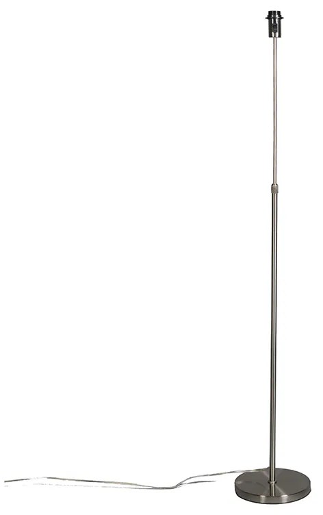 Lampa stojąca stalowa regulowana - Parte Nowoczesny Oswietlenie wewnetrzne