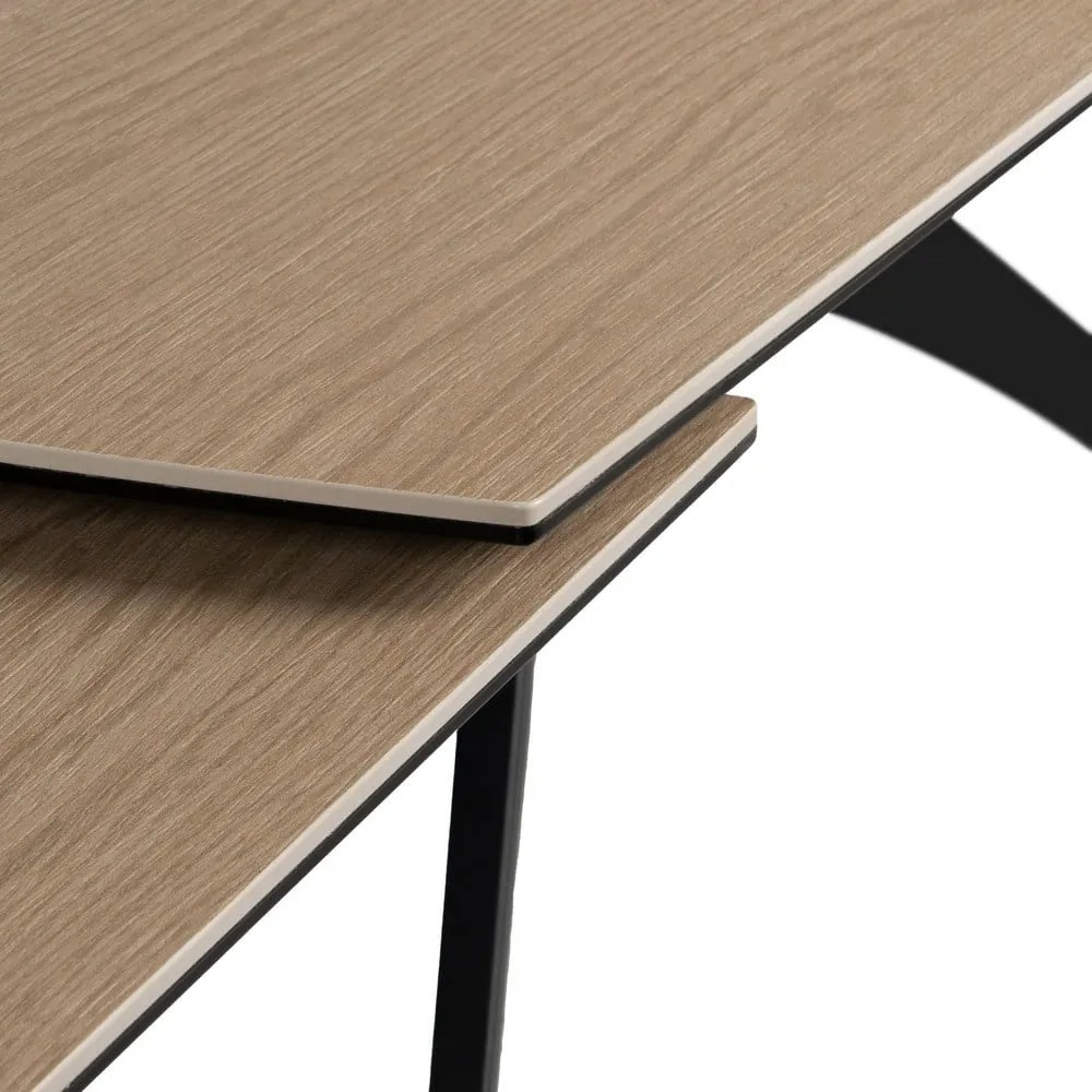 Rozkładany stół z dodatkowym blatem 90x180 cm Rocía – Ixia