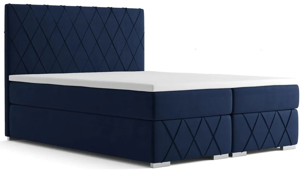 Podwójne łóżko boxspring 140x200 K4-N15