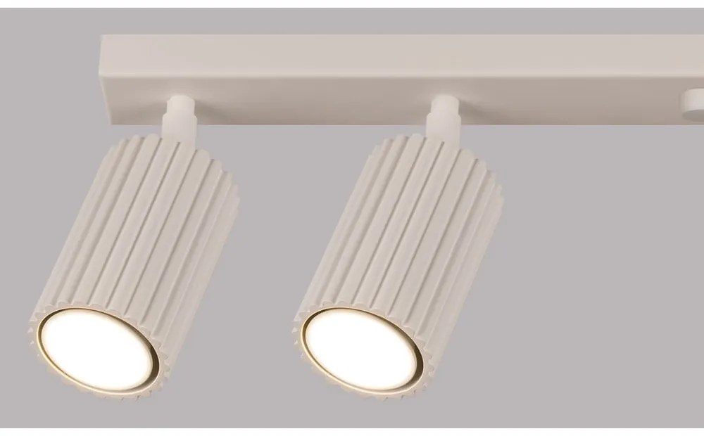 Kremowa lampa punktowa 6,5x117 cm Gleam – Sollux