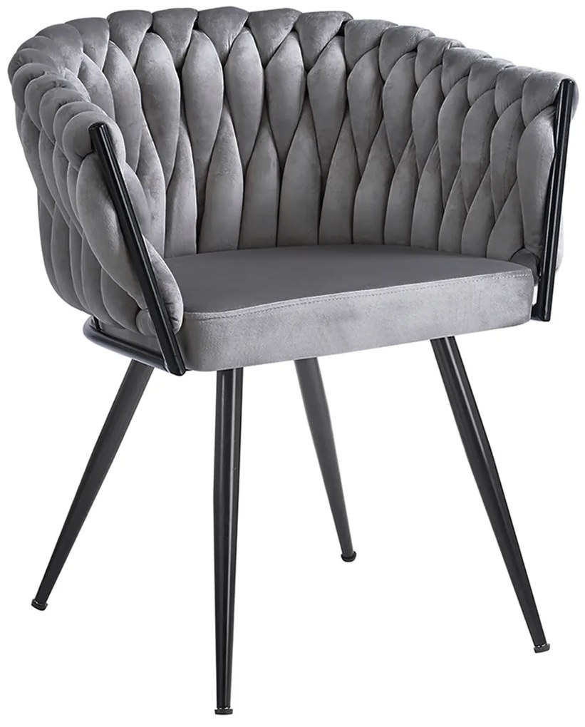 Krzeso Widny z czarnego aksamitu