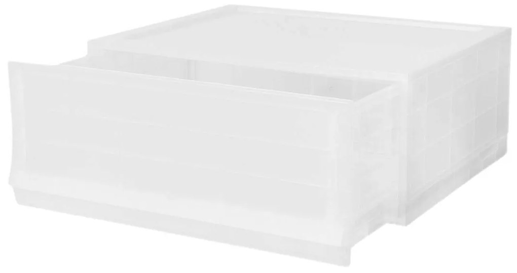 Modułowy pojemnik Wave Mist bez kółek 54,6 x 43,4 x 22 cm, szeroki - 1 szuflada
