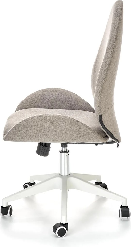 Krzesło obrotowe na białym stelażu Falcao