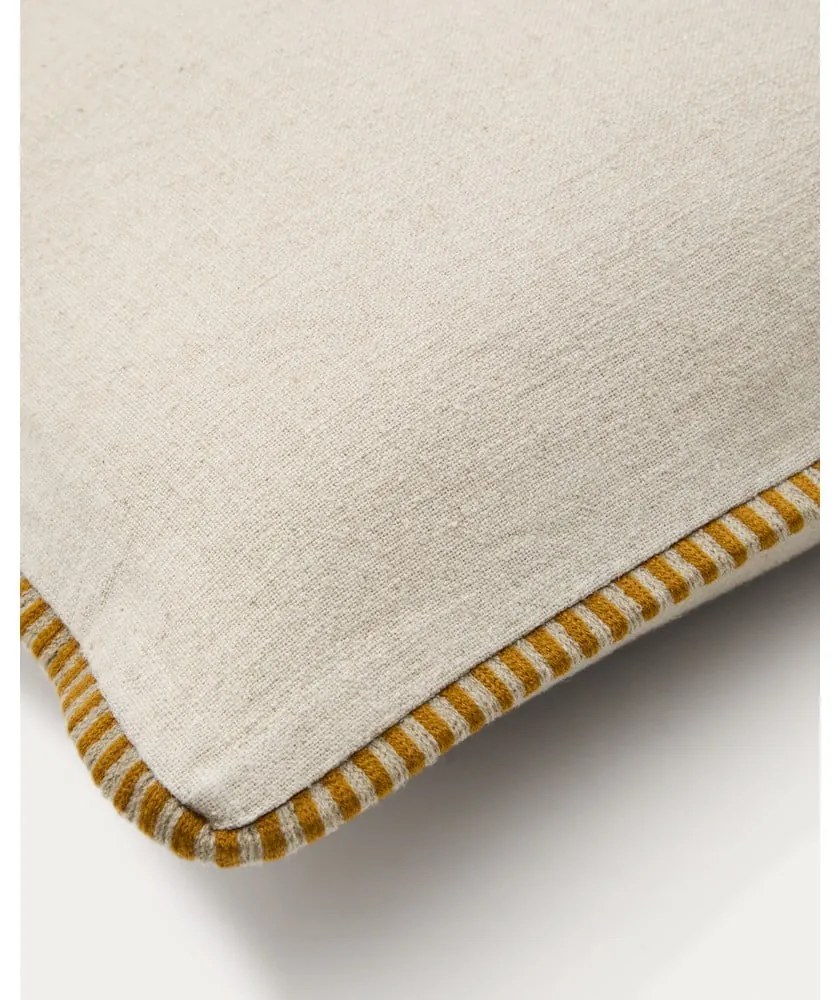 Poszewka na poduszkę z mieszanki lnu 45x45 cm Ardit – Kave Home