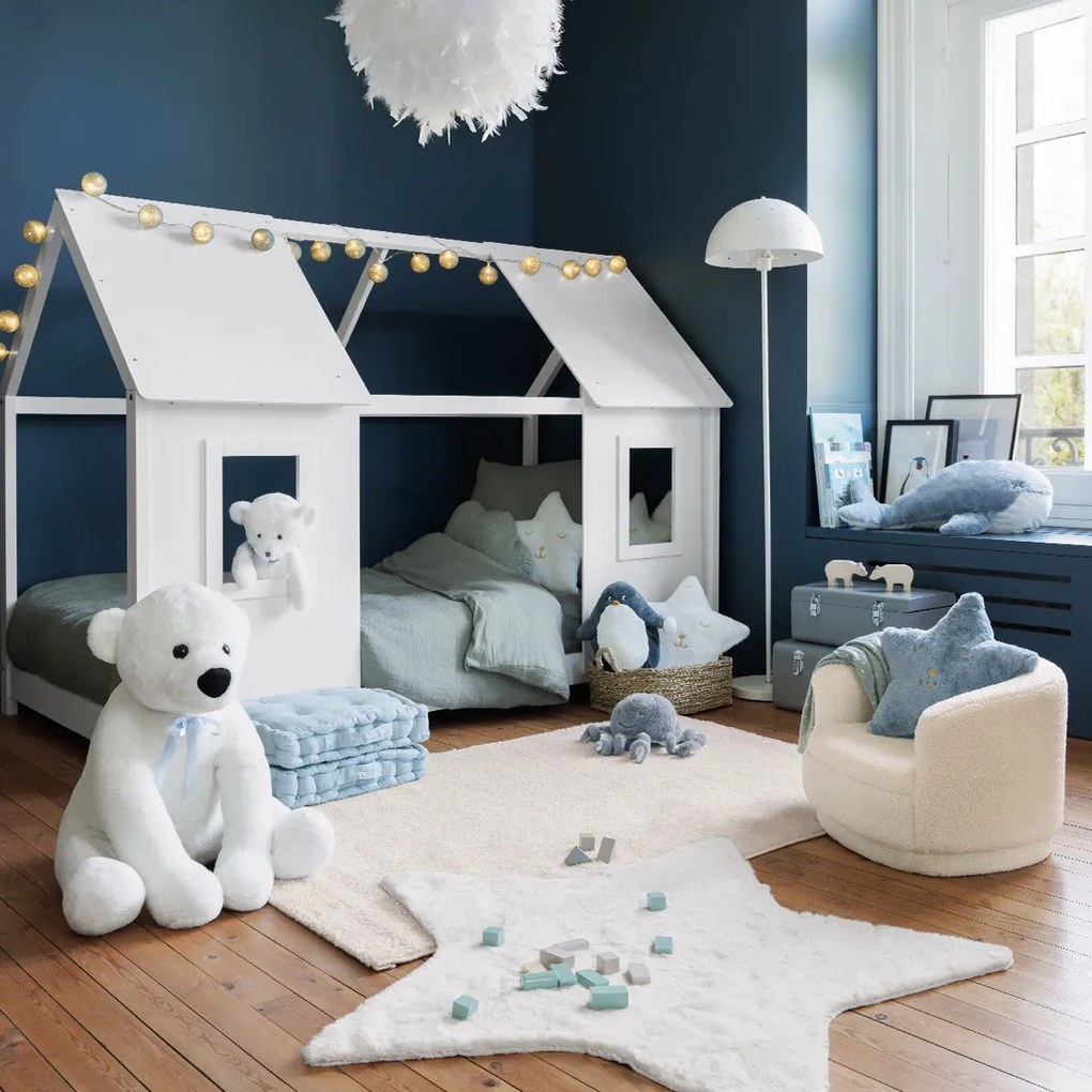Lampa podłogowa grzybek ENFANT z efektem gwiazdek, wys. 150 cm