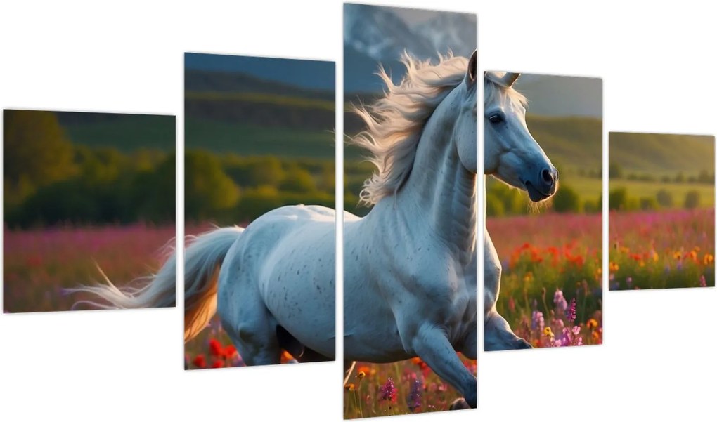Obraz - Jednorożec (125x70 cm)