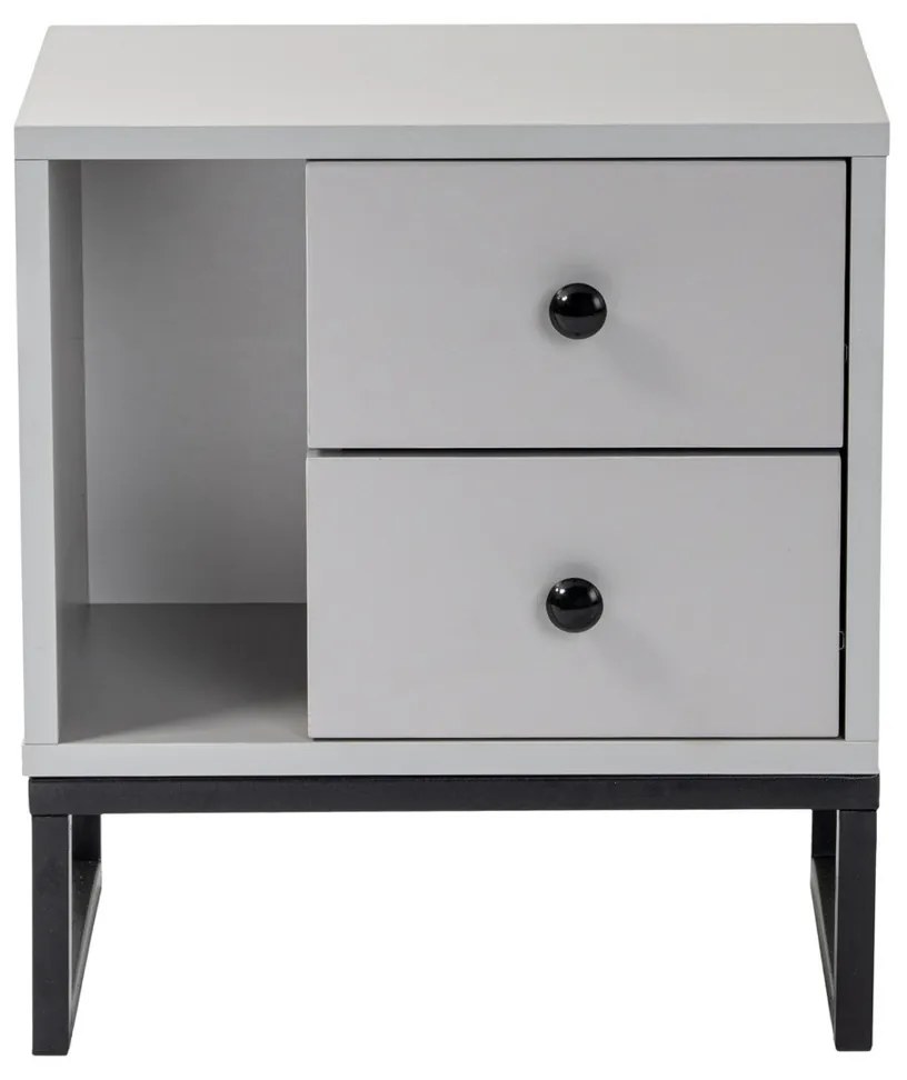Stolik nocny Glimmer Grey