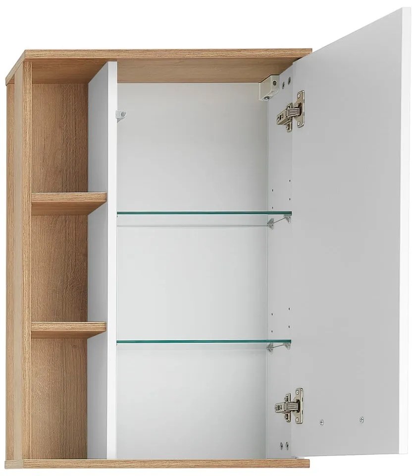 Biała wisząca szafka łazienkowa 51x75 cm Set 923 – Pelipal