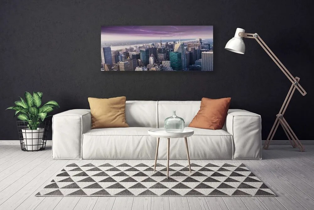 Obraz canvas Panorama Nowoczesnej Metropolii
