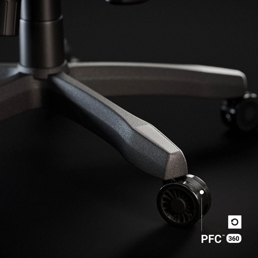 Fotel gamingowy Diablo X-Ray 2.0 Small Size, czarno-biały