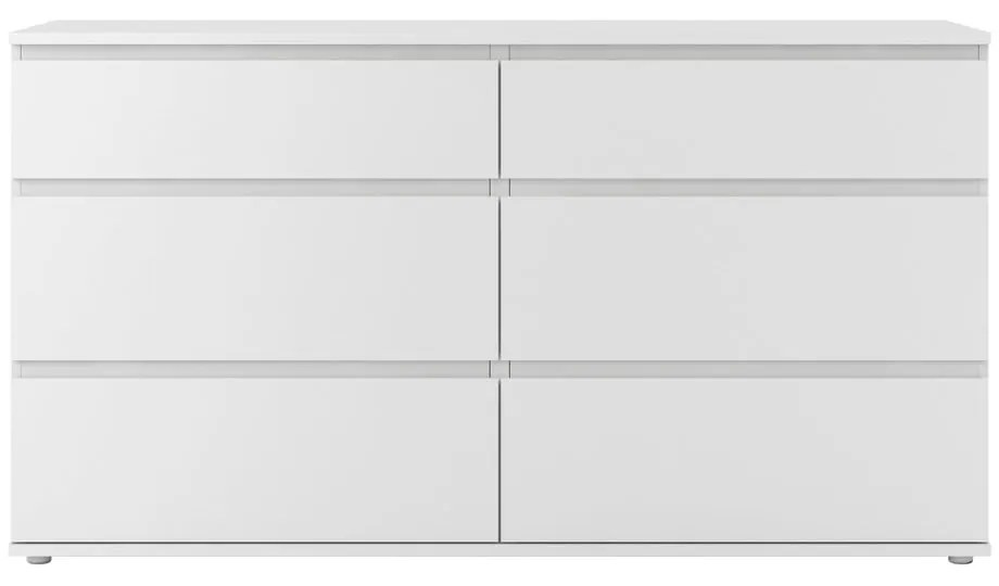 Biała niska komoda 153x84 cm Nova – Tvilum