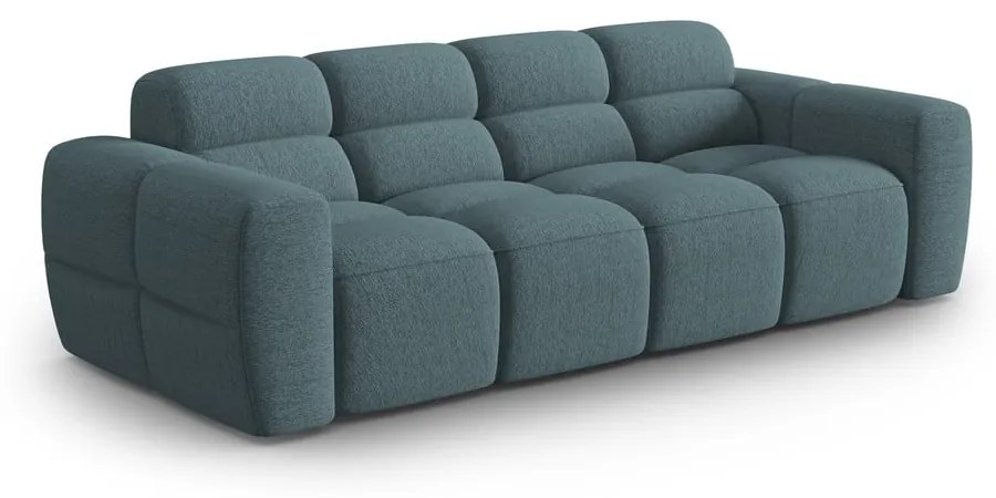 Niebieska sofa 256 cm Lisa – Micadoni Home