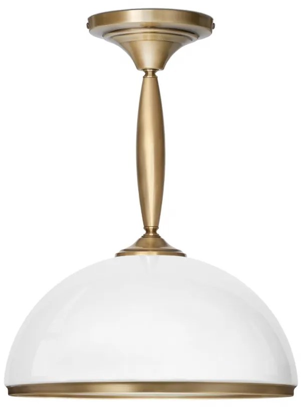Krótka lampa mosiężna z dużym kloszem CR-S1KD