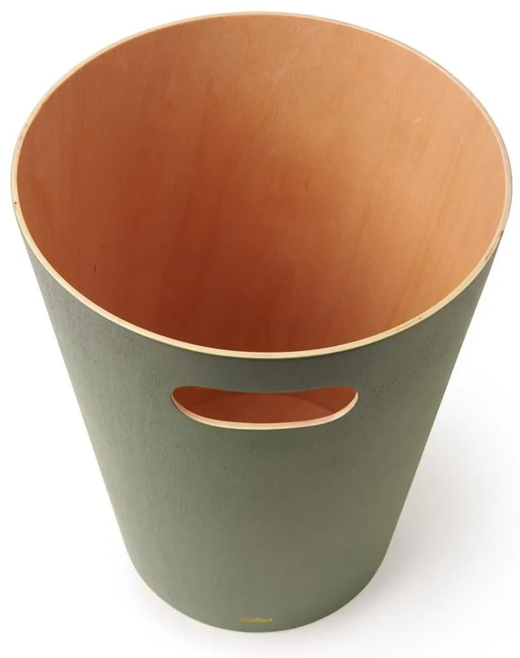 Zielony kosz na śmieci 7,5 l Woodrow – Umbra
