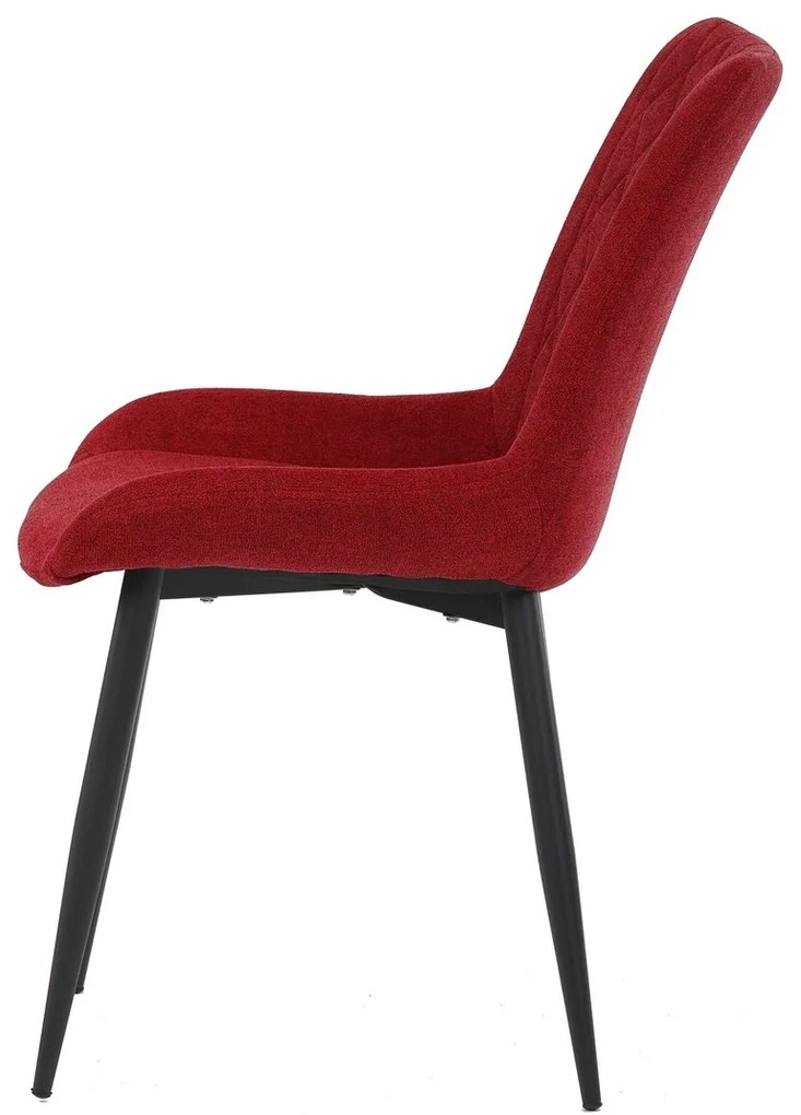 Zestaw krzeseł do jadalni DCL-218 RED2, 4 szt.