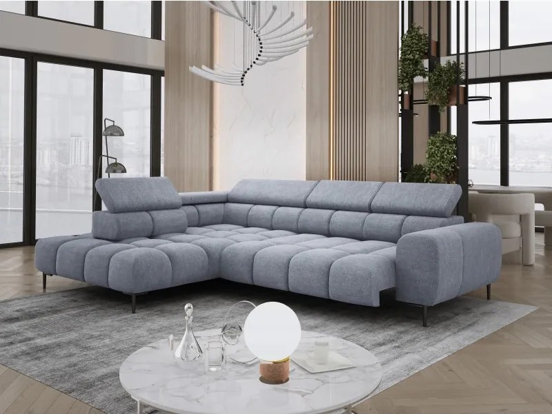 Narożnik PLAZA L wolnostojący Lewostronny w tkaninie CLOUD 82 WERSAL