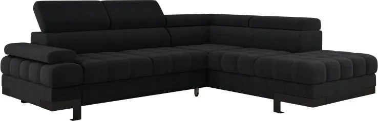 Narożnik SELVA L z funkcją spania i pojemnikiem Prawostronny w tkaninie AUSTIN 21 WERSAL